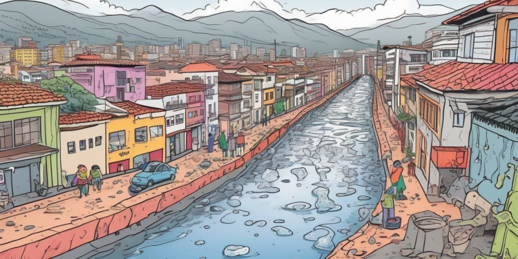 Bogotá Wasserknappheit