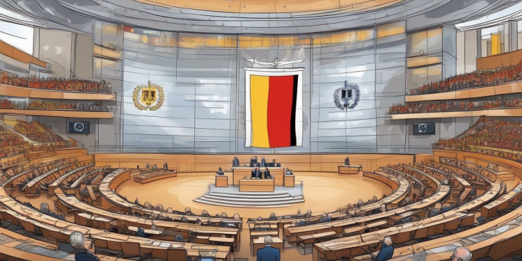 Deutscher Bundestag Eröffnungssitzung 1999